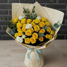 Букет цветов из:  Розы #REPLACE_PRED# Дзержинском