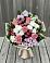 Букет цветов из: Альстромерии, Гвоздики, Розы и Хризантемы в Дзержинском