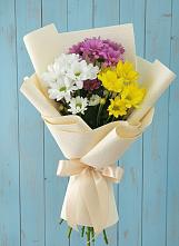 Букет цветов из:  Хризантемы #REPLACE_PRED# Дзержинском