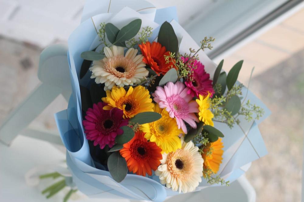 Букет цветов из: Герберы в Дзержинском