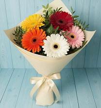 Букет цветов из:  Герберы в Дзержинском