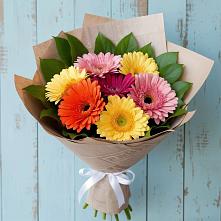 Букет цветов из:  Герберы #REPLACE_PRED# Дзержинском