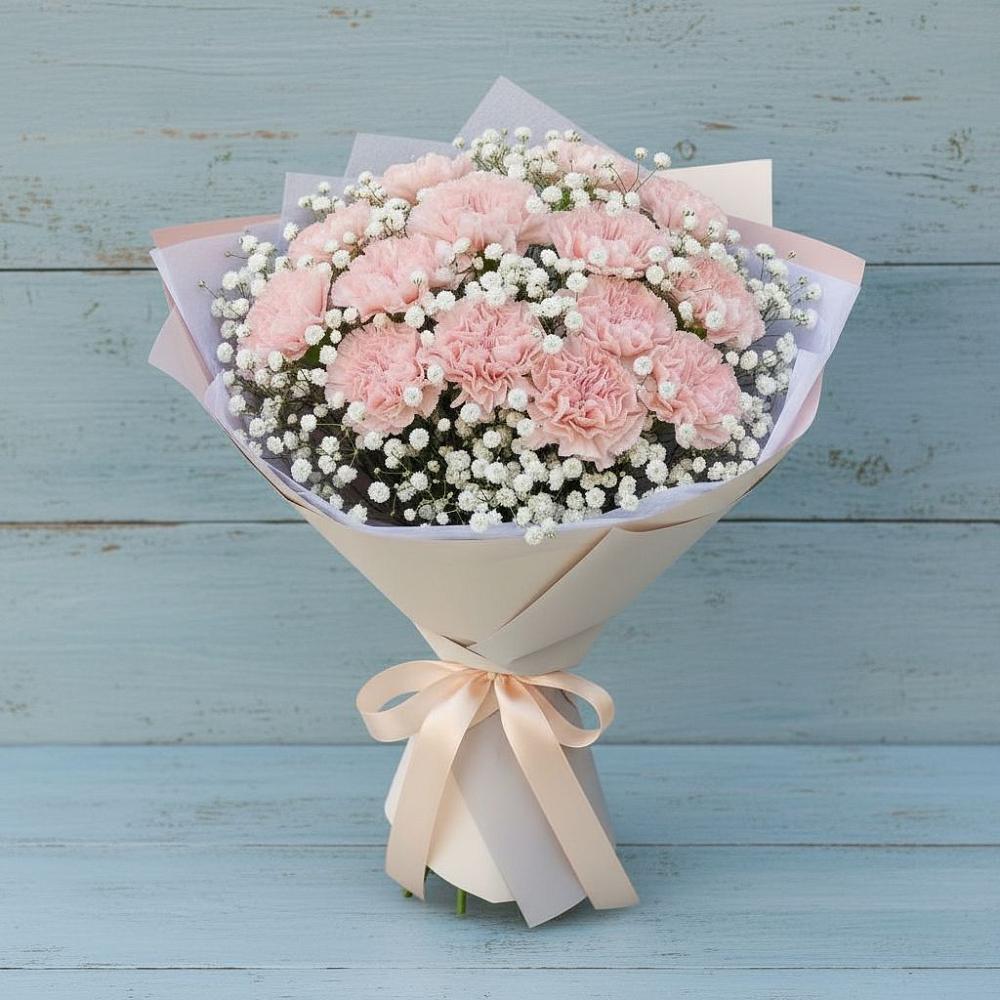 Букет цветов из: Гвоздики в Дзержинском