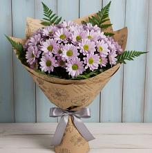 Букет цветов из:  Хризантемы #REPLACE_PRED# Дзержинском