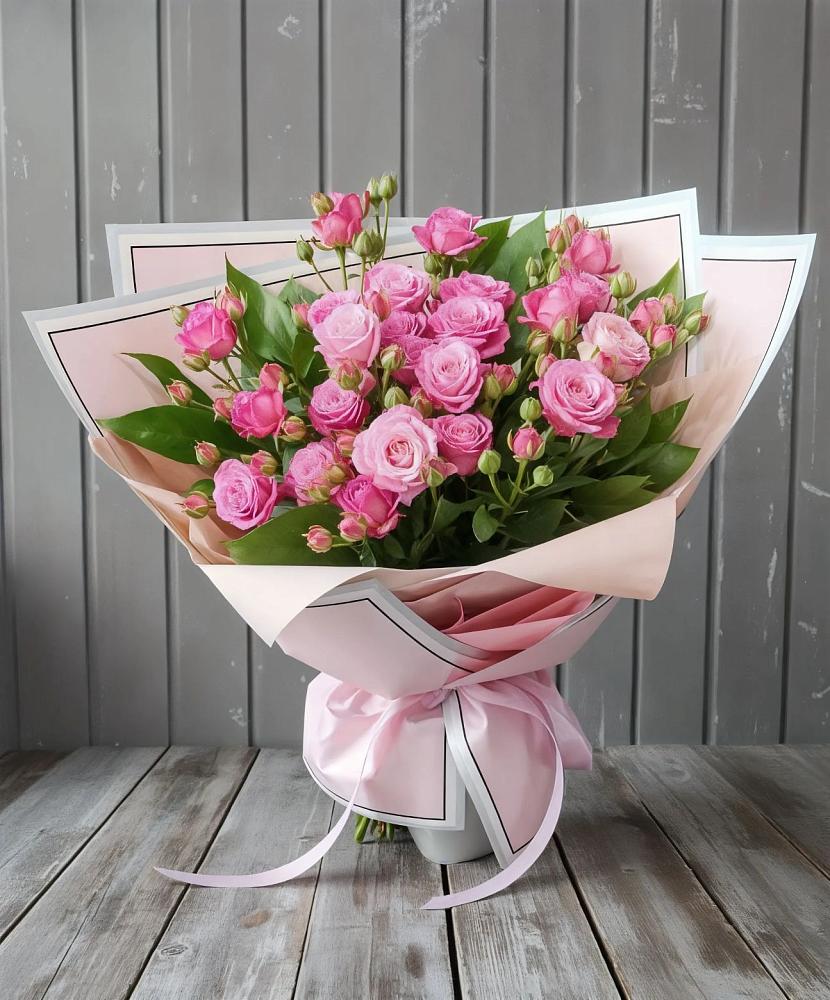 Букет Розовый кустик в Дзержинском