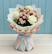 Букет цветов из:  Розы в Дзержинском