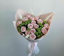 Букет цветов из:  Розы и Хризантемы #REPLACE_PRED# Дзержинском