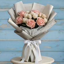 Букет цветов из:  Розы #REPLACE_PRED# Дзержинском