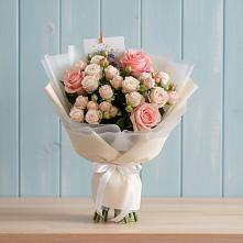 Букет цветов из:  Розы в Дзержинском
