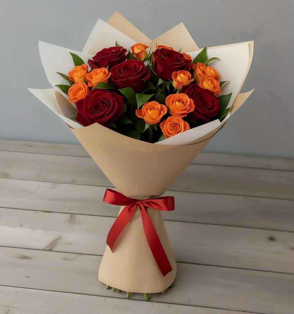 Букет Любовь и восторг в Дзержинском